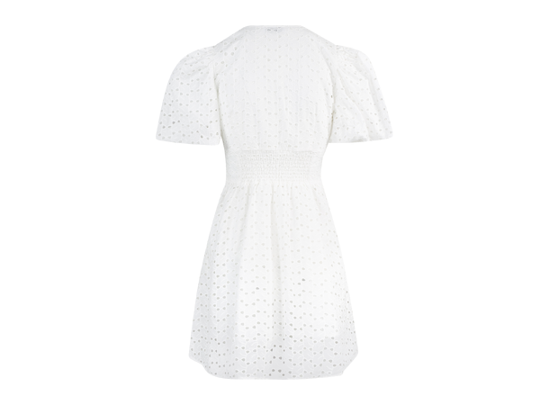 Emeli Dress White L Broderi anglaise dress 