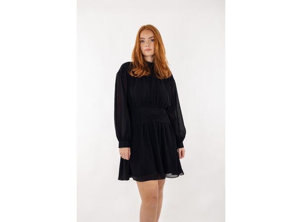 Holly Dress Black S Chiffon dress 