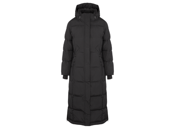 Liv Coat Black L Padded channels coat 