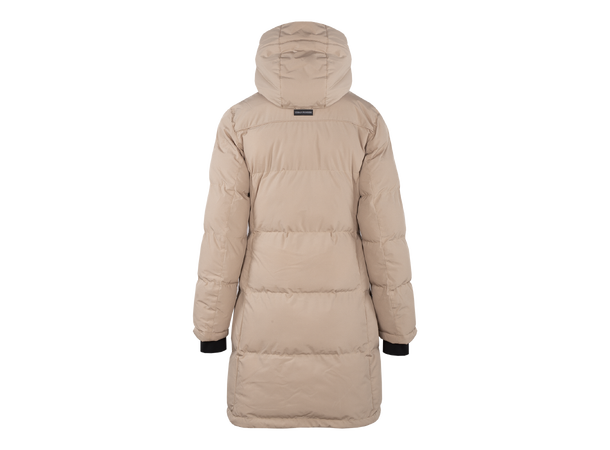Liv Parka Silver Mink S Padded channels parka 