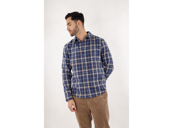 Luis Shirt Denim S Check Shirt 