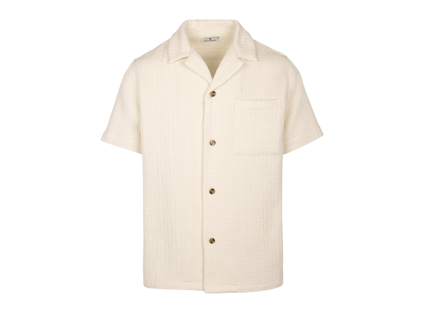 Mezani Shirt Cream XL Heavy structure SS shirt 