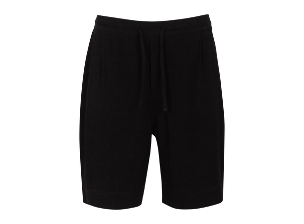 Miquel Shorts Black S Linen slub shorts 