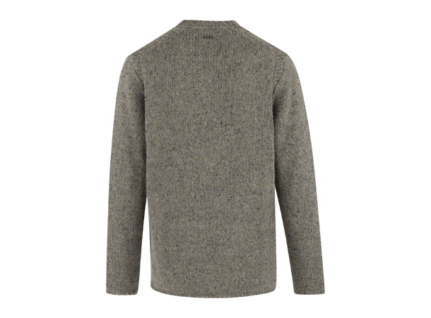 Mozart Sweater Mid brown XXL Neps knit r-neck 