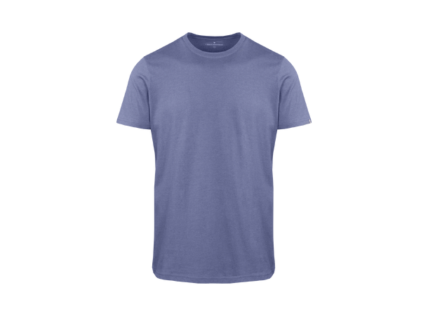 Niklas Basic Tee True Navy M Basic cotton T-shirt 