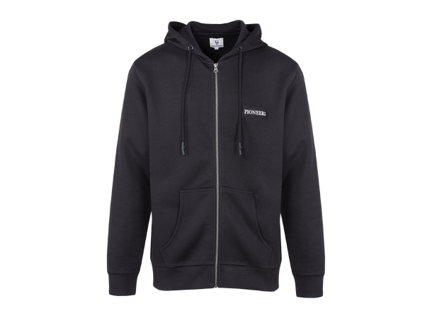 Parley Zip Hoodie Black L Pioneers patch zip Hoodie 