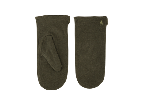 Salka Mitten Olive One Size Wool Mitten 