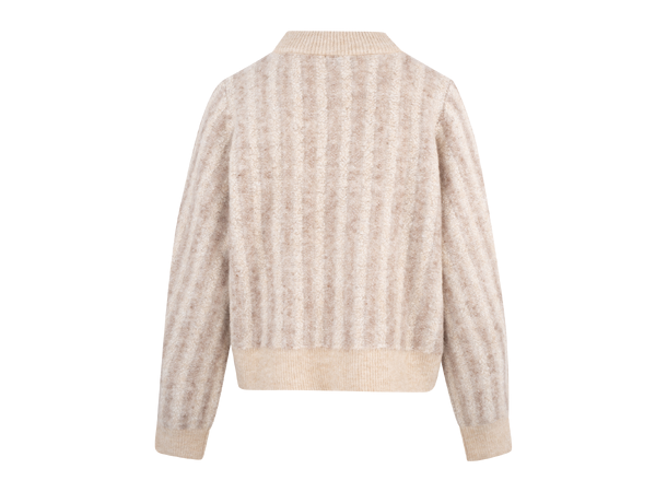 Åsa Sweater Sand melange XS Loop knit sweater 