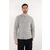 Perot Sweater Grey Melange L Teddy knit mock neck 