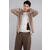 Ford zip cardigan Camel XXL Wool knit cardigan 