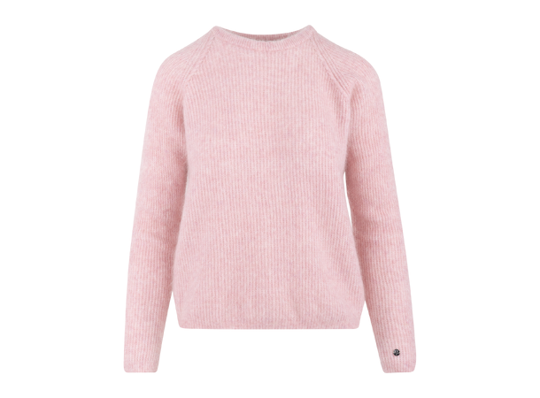 Betzy Sweater Blush Pink S Mohair r-neck 