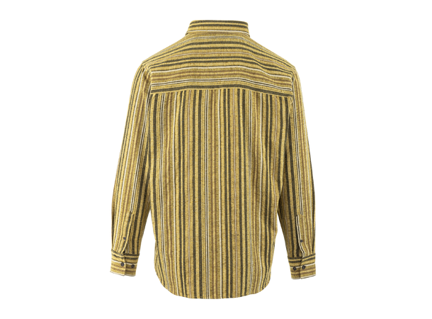 Cedrik Shirt Yellow M Striped boxy shirt 