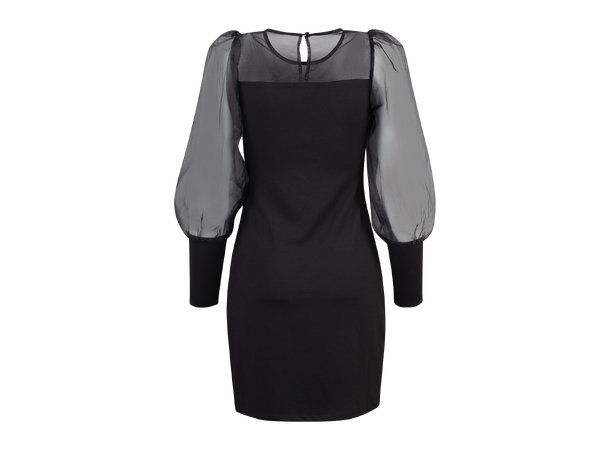 Elfi Dress Black XS Organze sleeved dress 