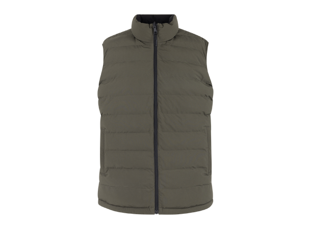 Ernie Vest Olive Night/Black M 2-way padded vest 