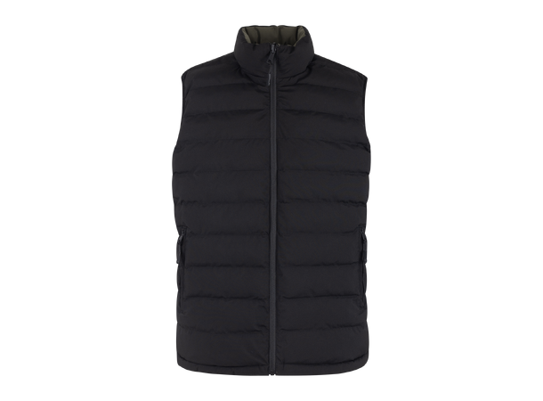 Ernie Vest Olive Night/Black M 2-way padded vest 