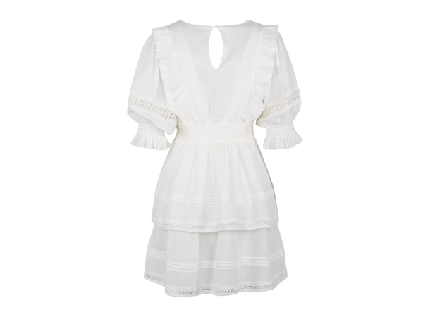 Felippa Dress White S Short lace dress 