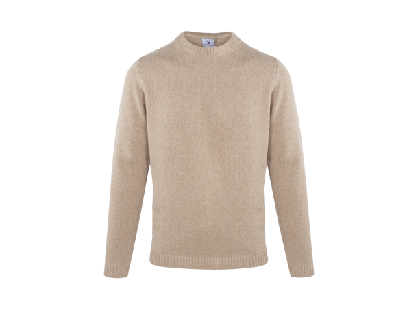 Hasse Sweater Oatmeal L Lambswool sweater 