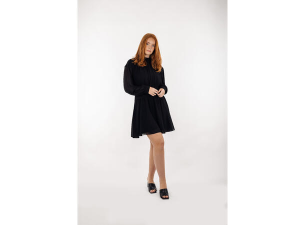 Holly Dress Black M Chiffon dress 