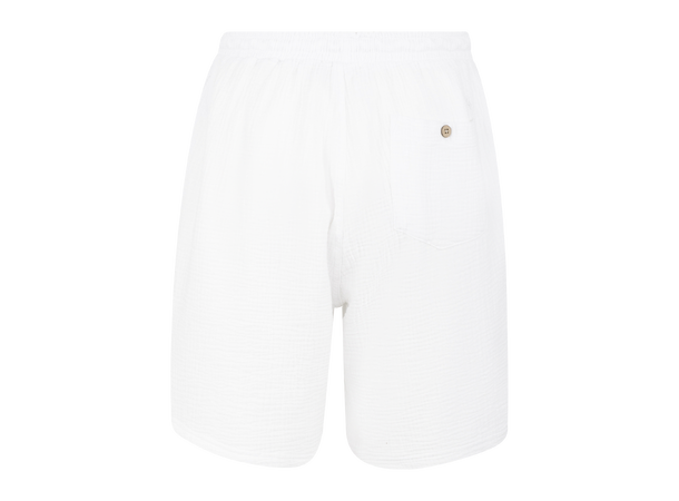 Joel Shorts White XXL Cotton gauze shorts 