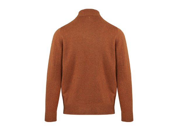 Lasse Sweater Fired clay L Lambswool t-neck 