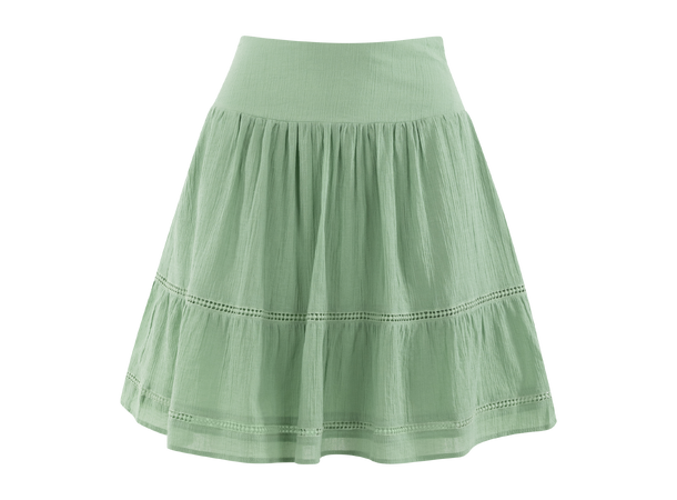 Mikela Skirt Jadesheen S Crinkle cotton mini skirt 