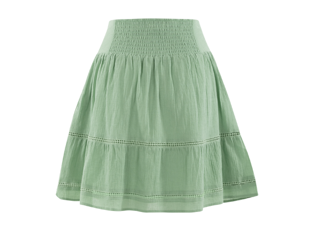 Mikela Skirt Jadesheen S Crinkle cotton mini skirt 