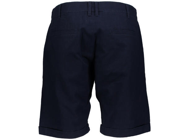 Mikkel Shorts Navy S Linen/cotton shorts 