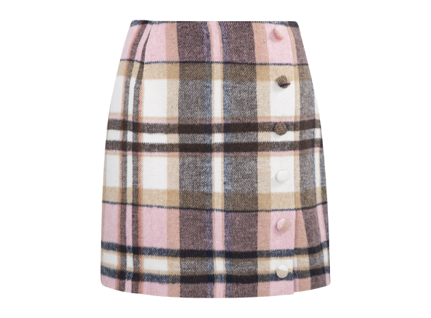 Petra Skirt Pink check XS Multi check skirt 