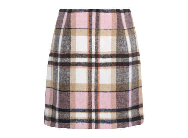 Petra Skirt Pink check XS Multi check skirt 