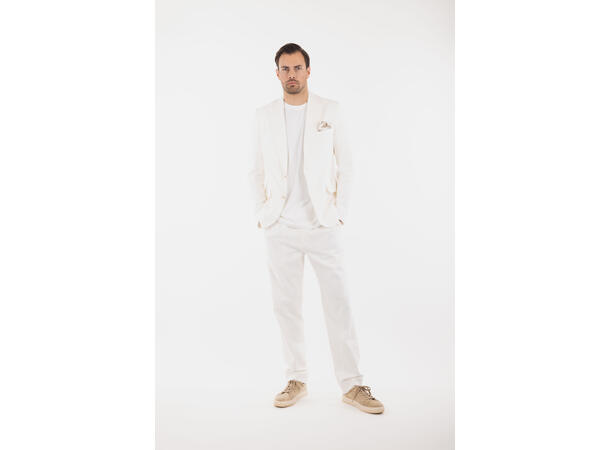 Sixten Blazer White XL Linen stretch blazer 
