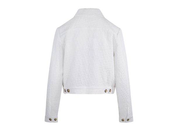 Stella Jacket White L Cropped structure jacket 