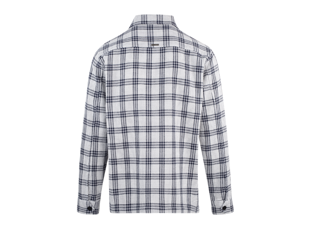 Tiago Overshirt Navy check XL Check cotton overshirt 