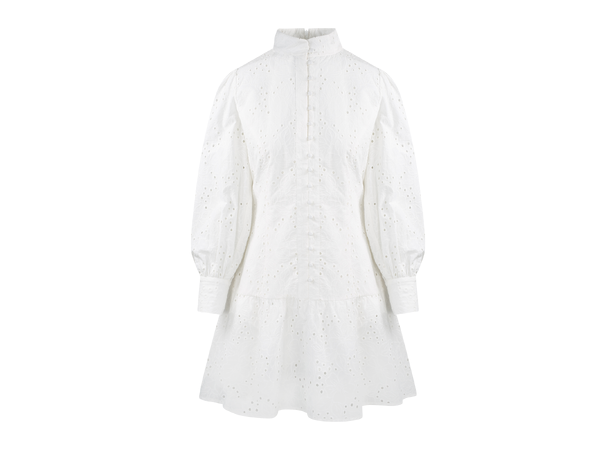 Viola Dress White XS Broderi anglaise dress 
