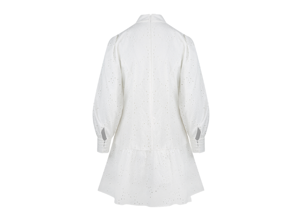 Viola Dress White XS Broderi anglaise dress 