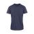 Niklas Basic Tee Sky Captain melange XL Basic cotton T-shirt 