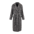 Angelina Coat Dark brown XL Herringbone wool coat 