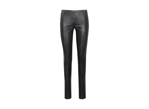 Bell Leggings Black M Leather slim pant 