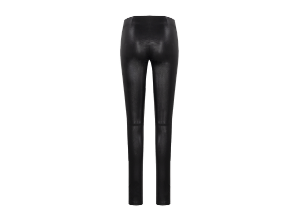 Bell Leggings Black M Leather slim pant 