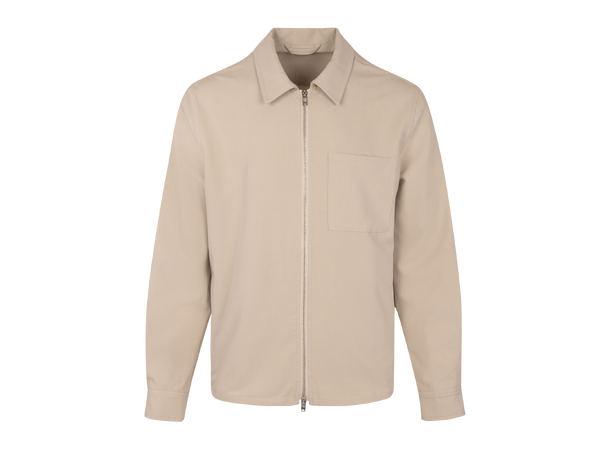 Boz Overshirt Khaki XL Dressy zip overshirt 