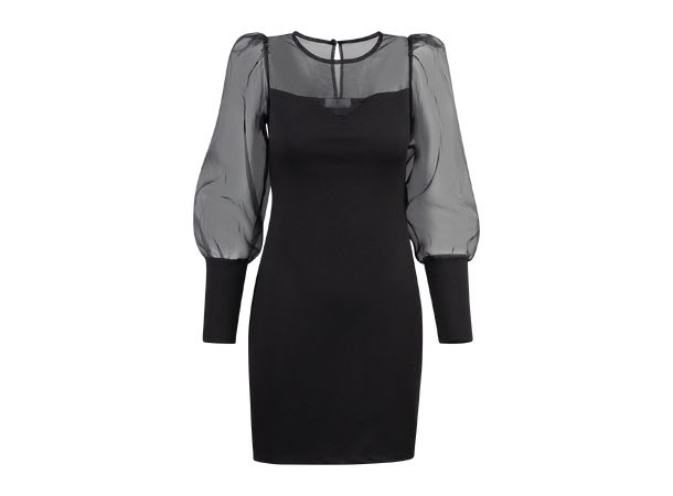 Elfi Dress Black S Organze sleeved dress 