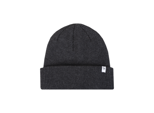 Emilio Beanie Charcoal One Size Basic lambswool beanie 