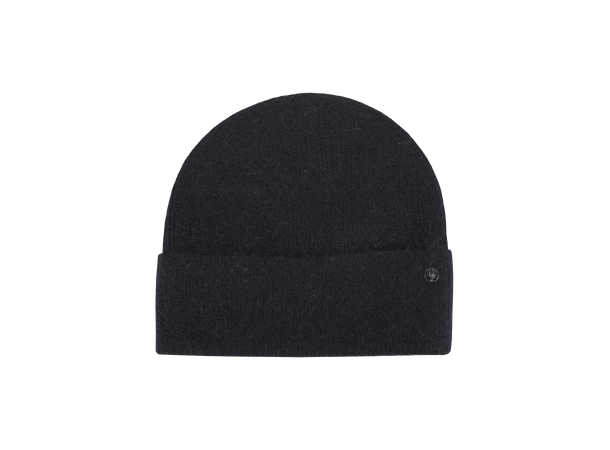 Glory Beanie Black One Size Basic mohair beanie 