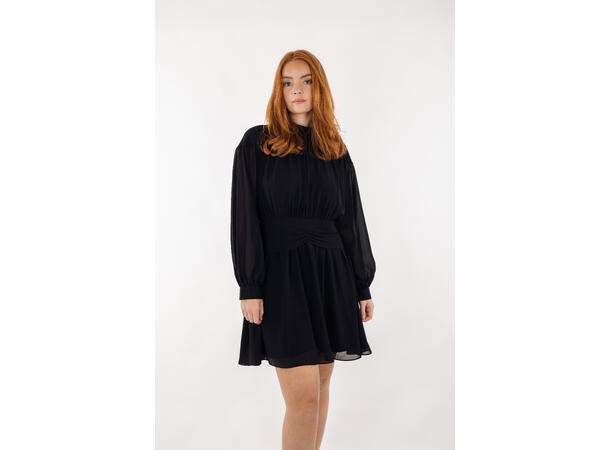 Holly Dress Black L Chiffon dress 