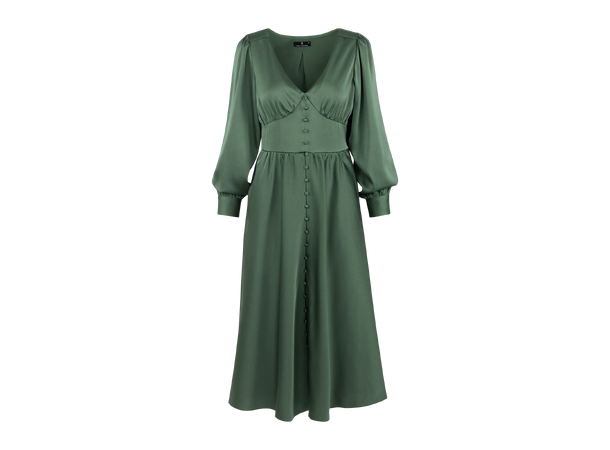 Isolde Dress Pineneedle M Midi satin dress 
