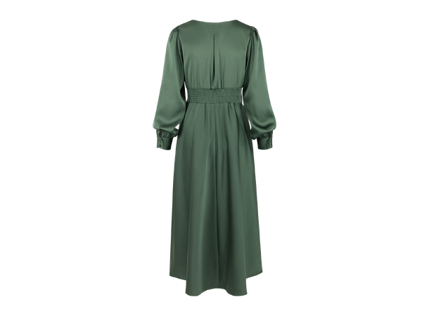 Isolde Dress Pineneedle M Midi satin dress 