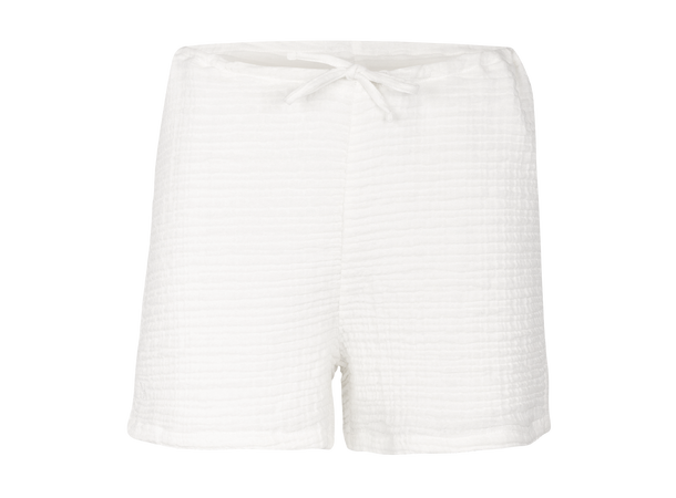Joline Shorts White S Cotton gauze shorts 