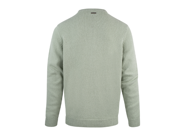 Levi Sweater Mist green S Loop yarn logo sweater 