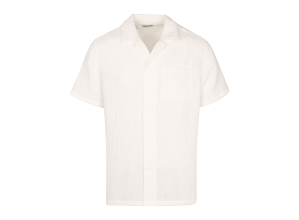 Loui Shirt White S Bowling collar SS Shirt 