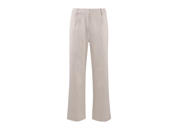 Mathilda Pant Sand melange S Linen pant 