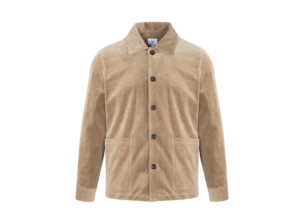 Rayan Overshirt Sand S Corduroy stretch overshirt 